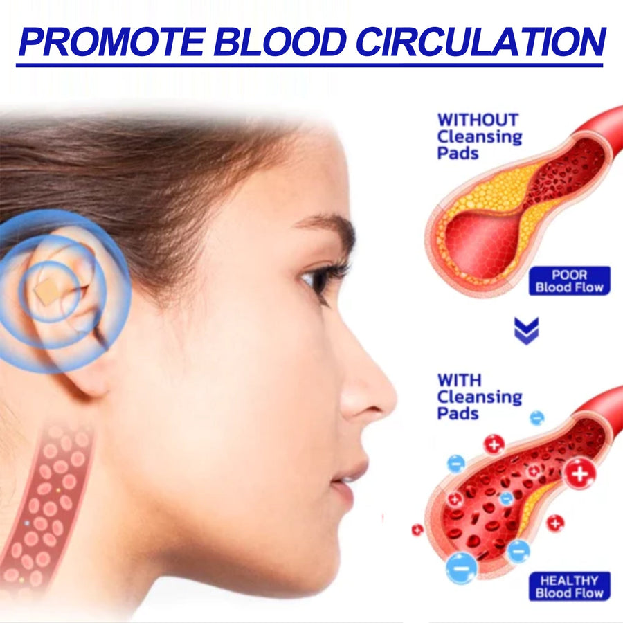 Ear Acupressure Lymphatic Patches – 600 Magnetic Pads