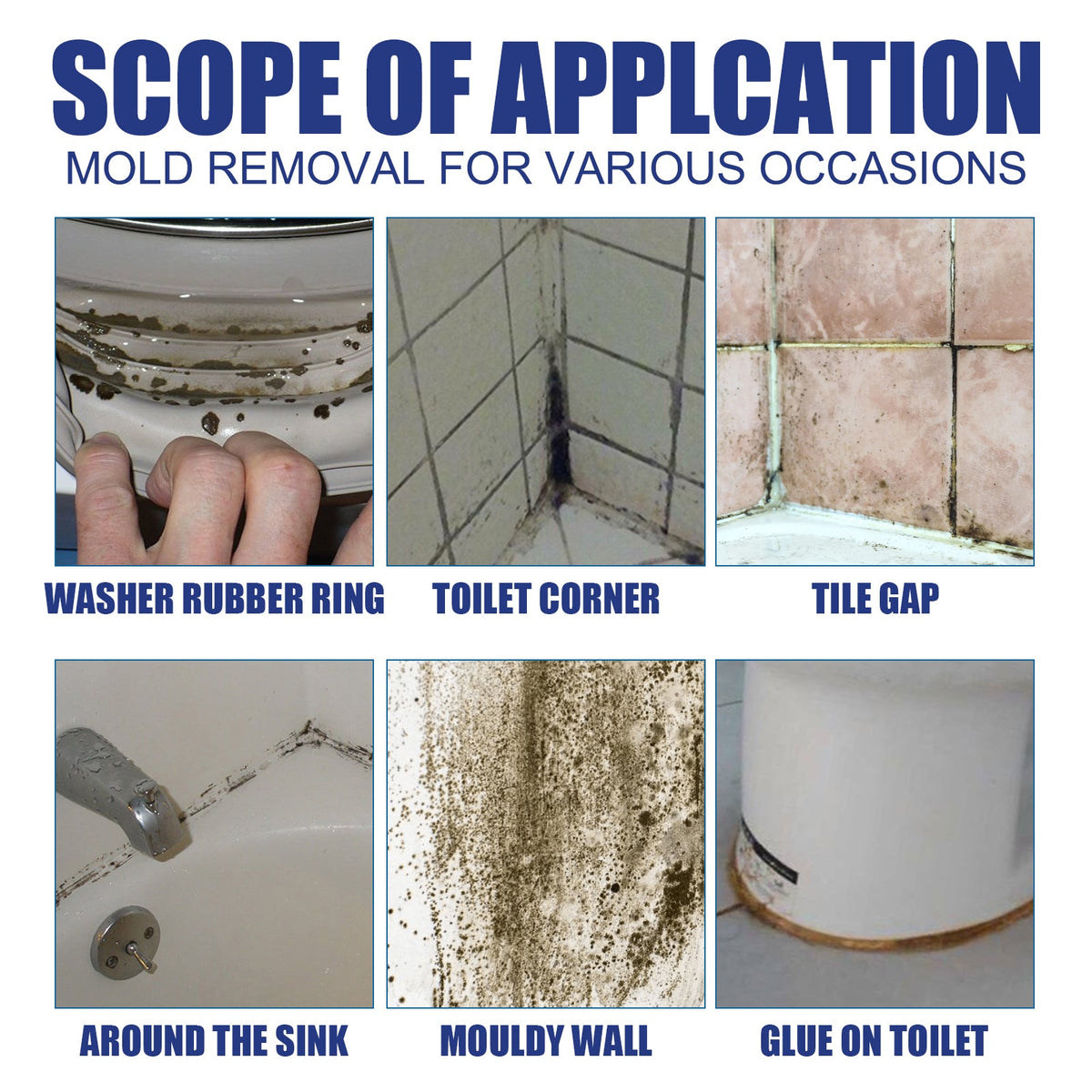Mildew Removal Spray — Erase Black Mold, No Scrubbing