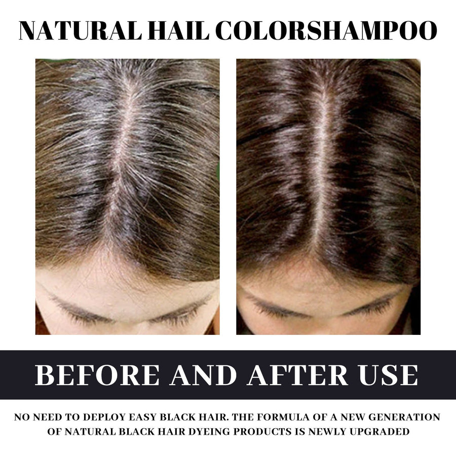 Gray Hair Darkening Shampoo with Nourishing Care