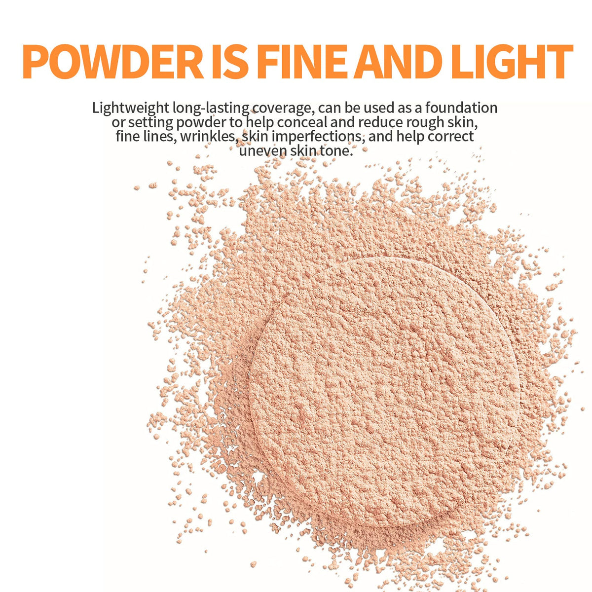 Loose Setting Powder for Smooth, Shine-Free Makeup