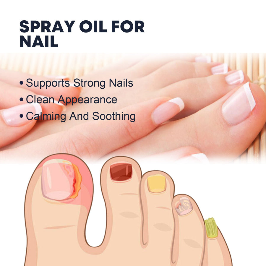 Nail Strengthening Spray for Brittle, Discolored Nails