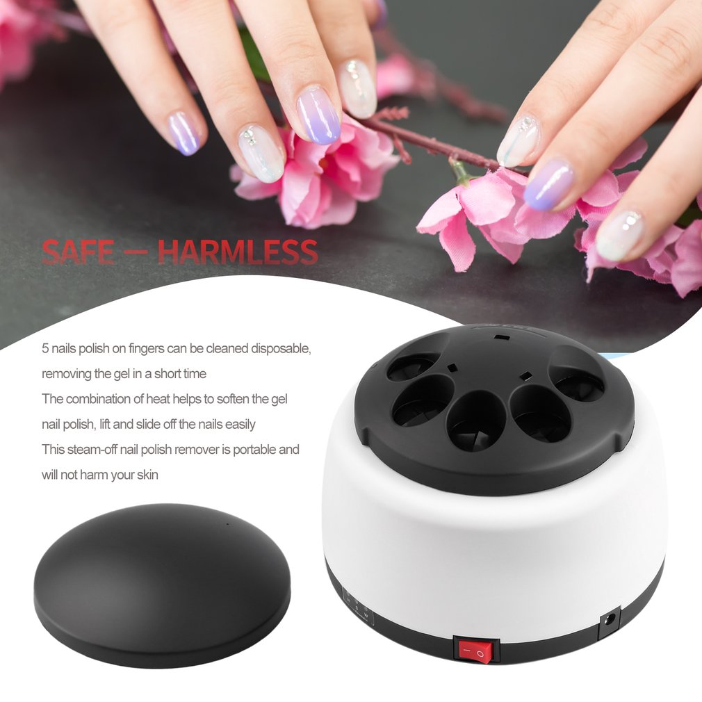 Nail Gel Polish Remover Machine — Steam Off Gel in Minutes