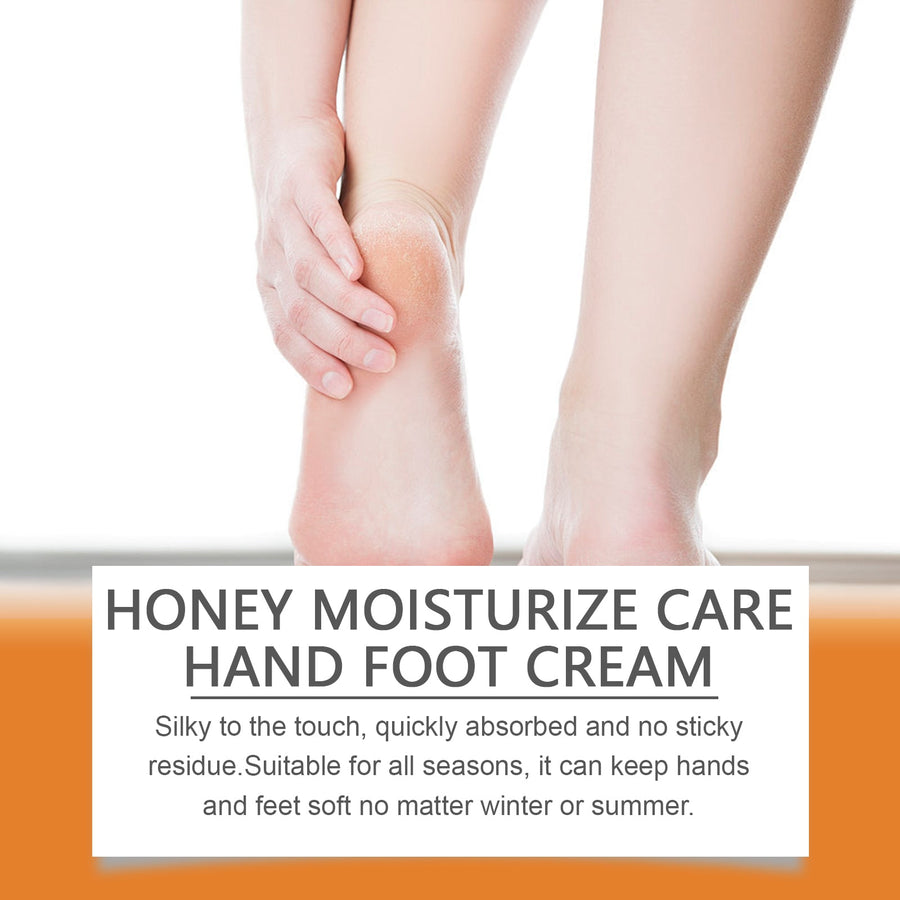 Honey Foot Cream for Cracked Heels & Dry Skin Repair