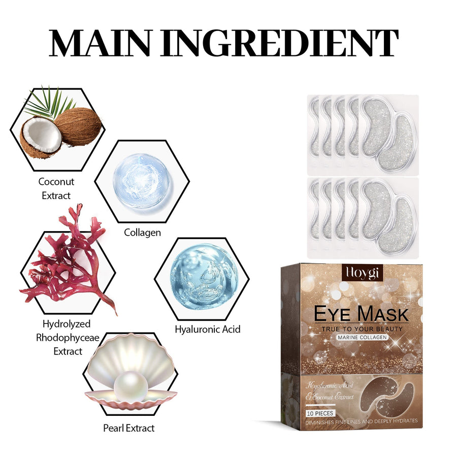 Coconut Eye Gel Patches for Hydration & Fine Lines