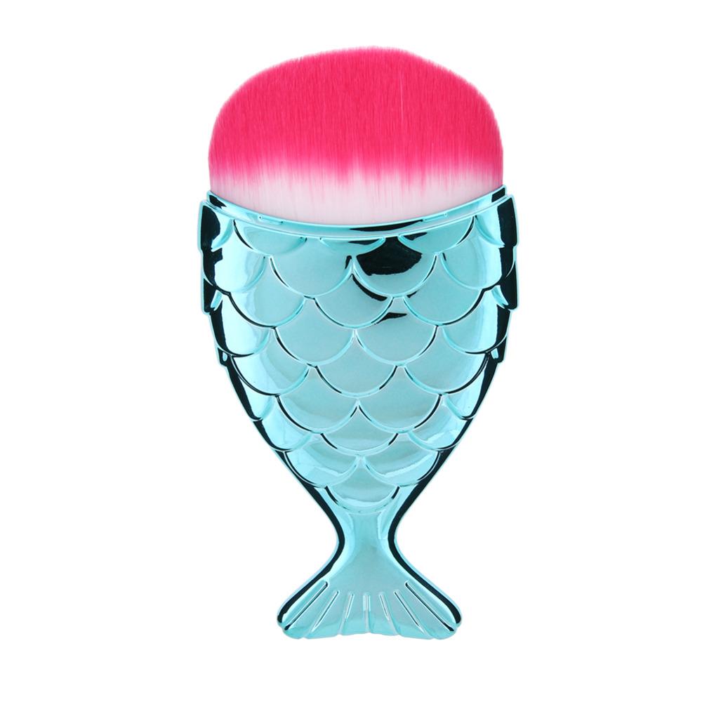 Mermaid Makeup Brushes for Smooth, Even Application