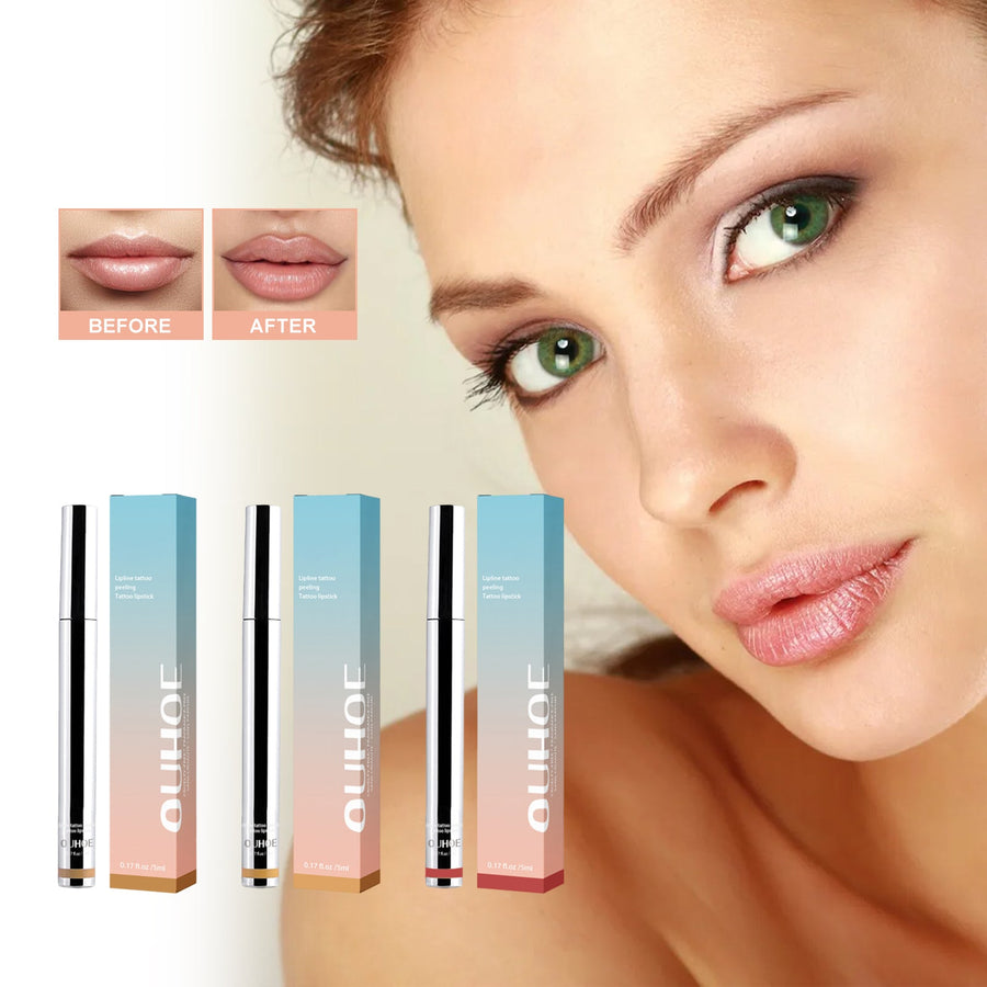 Peel-Off Lip Liner for Defined, Lasting Lip Color