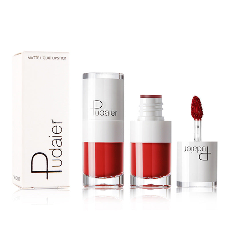 Liquid Lipstick with Vivid Red, Matte Color Payoff
