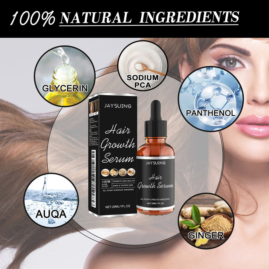 Hair Growth Serum for Nourished, Shinier-Looking Hair