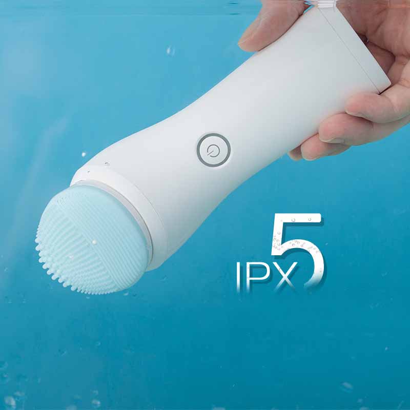 Silicone Face Brush — Ultrasonic Pore Cleansing for Smooth