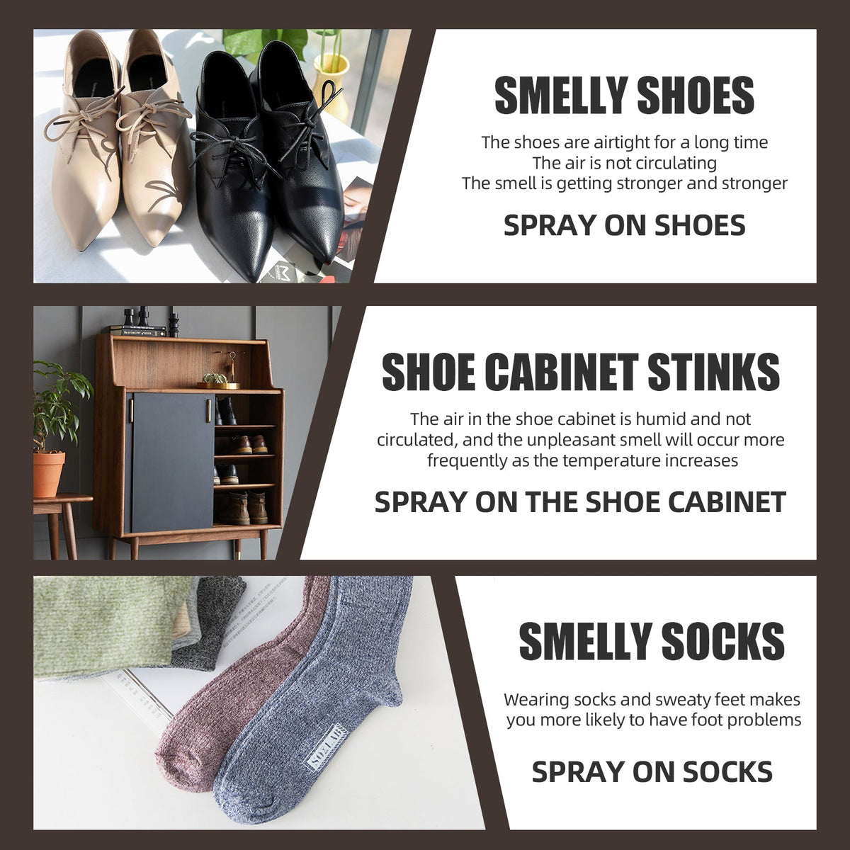 Shoe Deodorant Spray — 24-Hour Natural Odor Eliminator