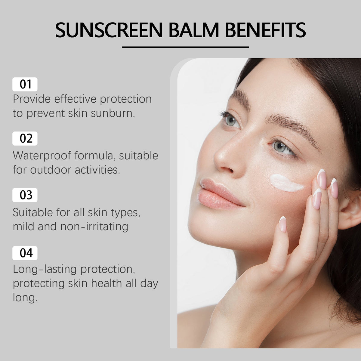 SPF 90 Non-Nano Zinc Sunscreen Cream for Active Skin