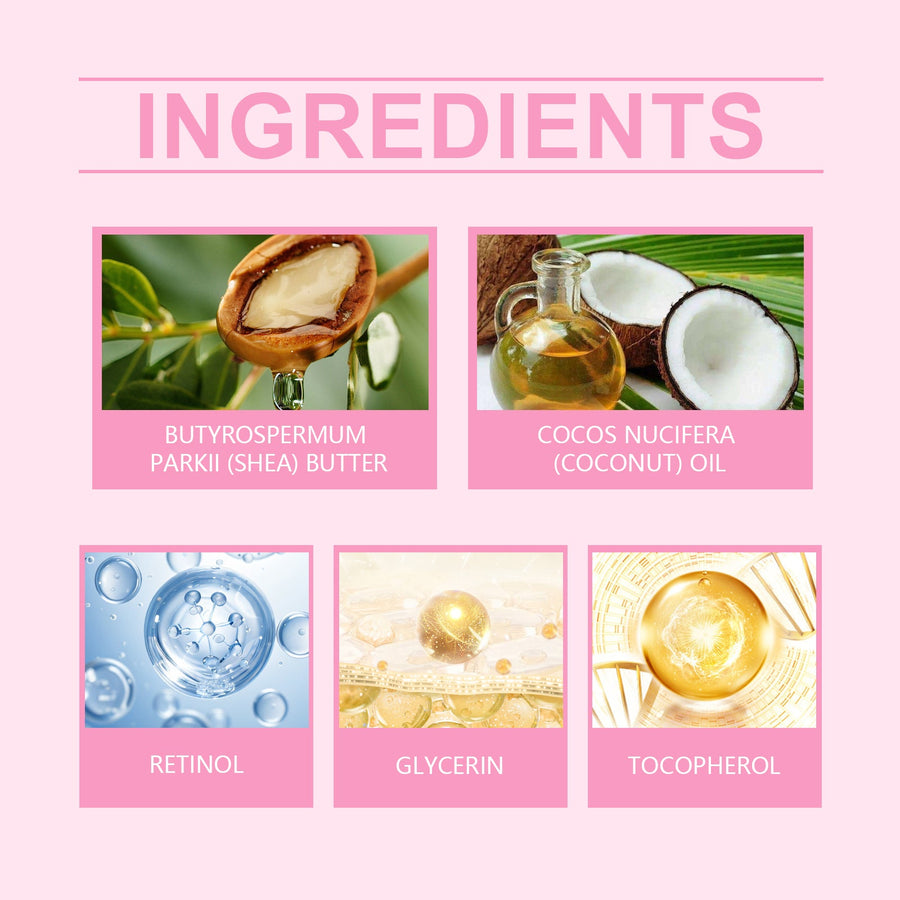 Shea Butter Cream for Dry Skin & Elasticity Repair