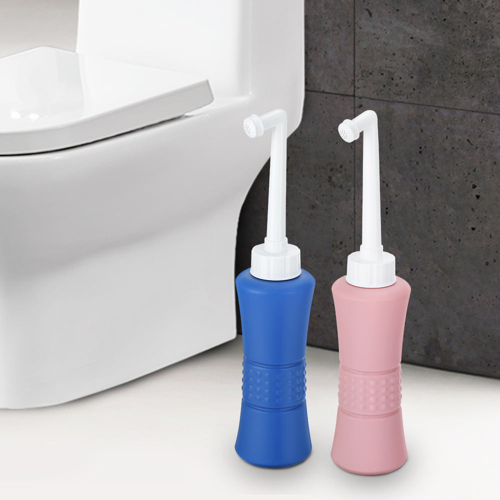 Portable Bidet Irrigator — Gentle 14‑Hole Spray, 500ml