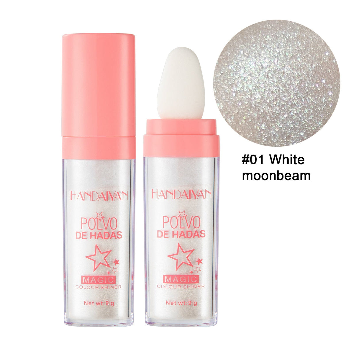 Portable Body Highlighter Powder for Luminous Shine