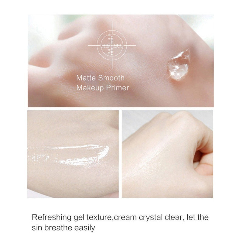 Comprehensive before/after showing facial texture improvement on cheek, pore reduction on nose, and refined chin texture with red arrow indicators
