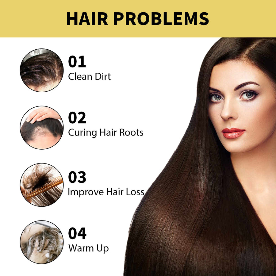 Ginger Shampoo for Itchy Scalp & Fuller-Looking Hair