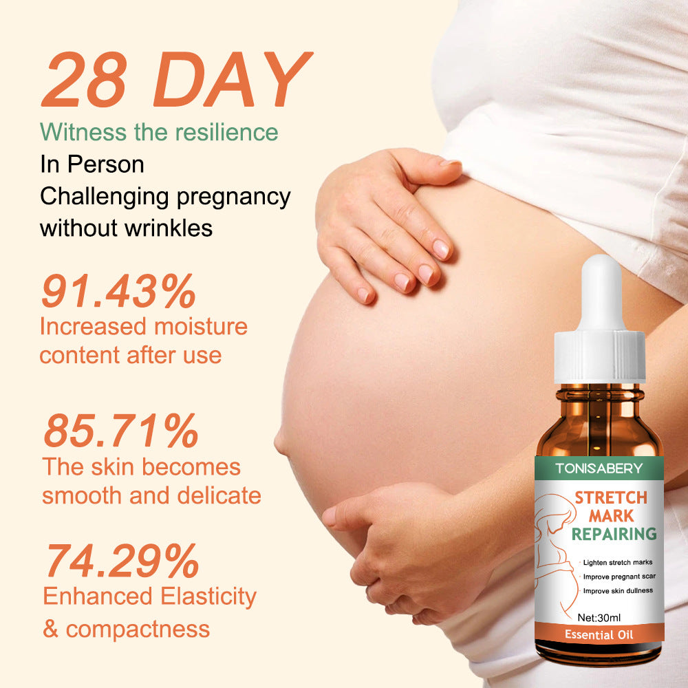 Stretch Mark Body Oil for Pregnancy Skin Moisture