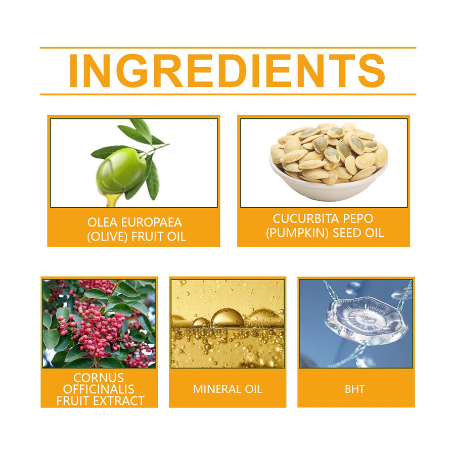 Pumpkin Seed Hair Oil for Nourished, Stronger-Looking Hair