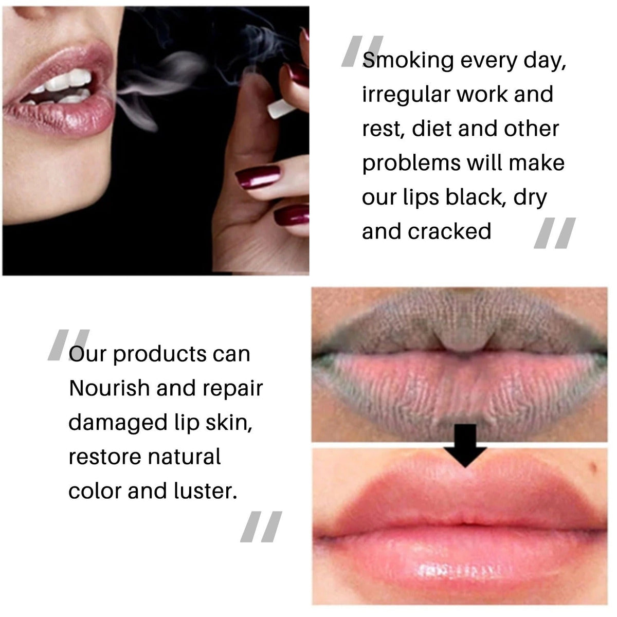 Lip Balm for Dark Lips Moisturizing Brightening Lip Care