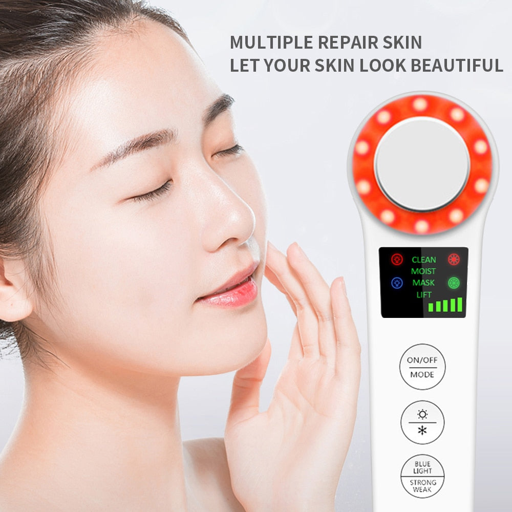 Facial Lift Massager with LED & Hot/Cold Cryotherapy