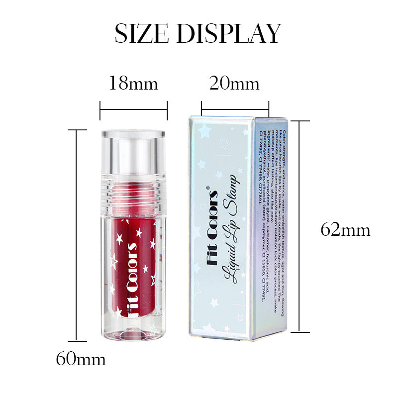 Liquid Lip Dye Set: Five Bold Shades For Easy Touch-Ups
