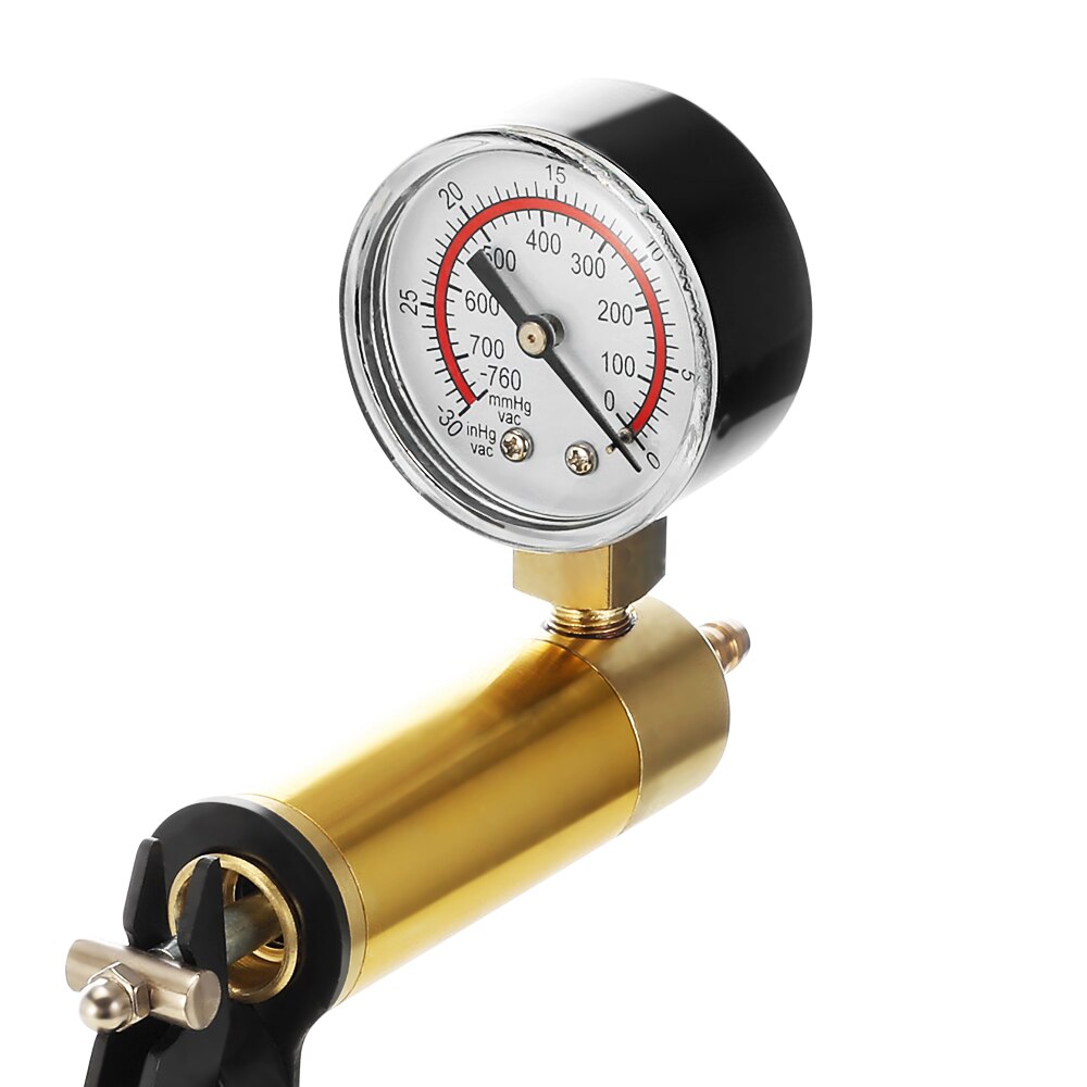 Brake Bleeder Kit — Professional Vacuum Pump with Gauge