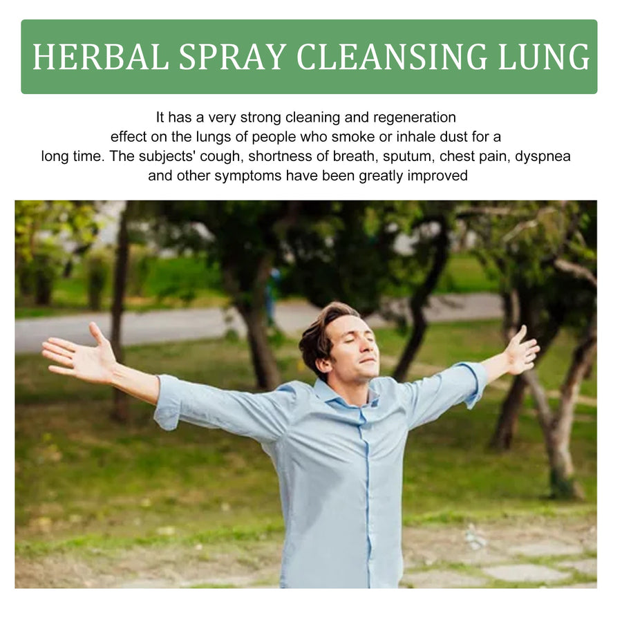 Herbal Nasal & Lung Cleanse Spray — Relief & Repair in 28 Days