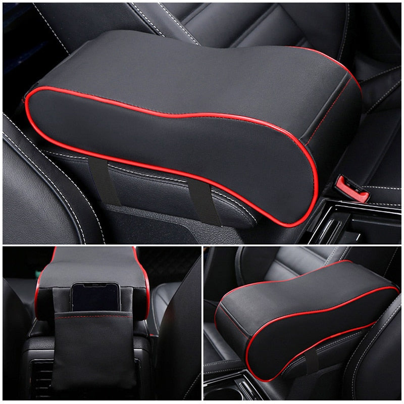 Leather Car Armrest Pad — Instant Ergonomic Comfort