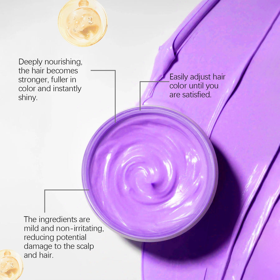 Hair Color Wax Styler for Easy Vivid Temporary Color
