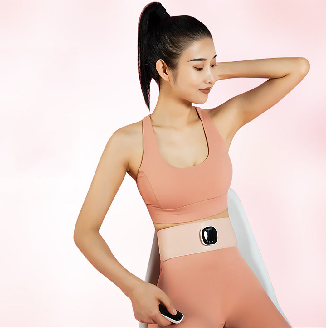Lumbar Massage Belt with Heat — Soothing Pain Relief