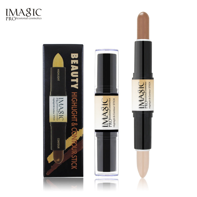 Double-Ended Contour Stick Highlighter Pen for Face