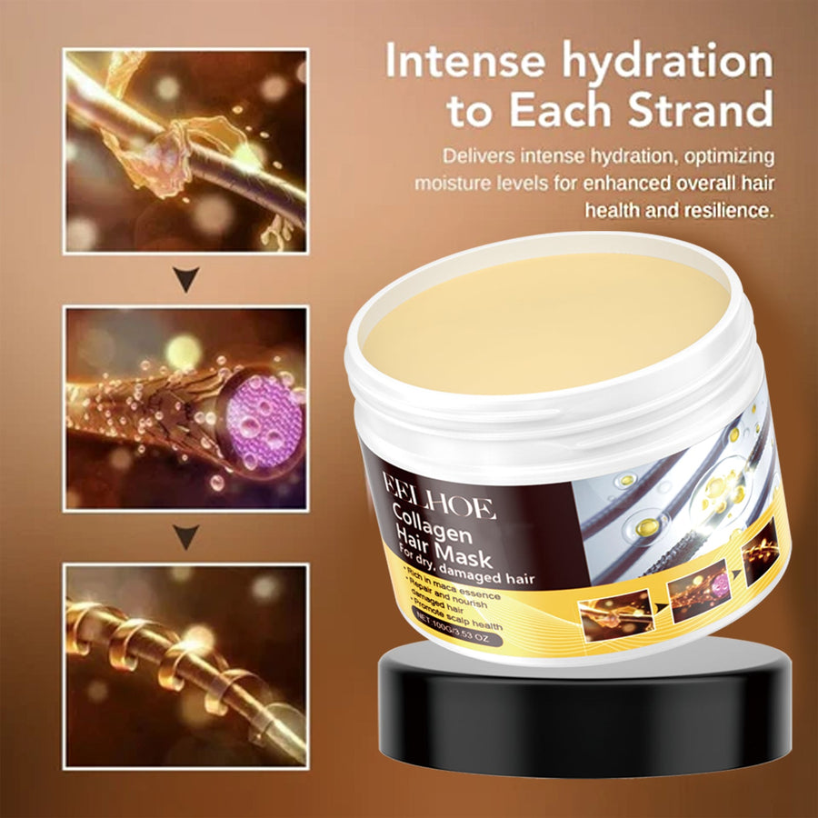 Maca Essence Hair Mask for Dry, Damaged, Frizzy Hair