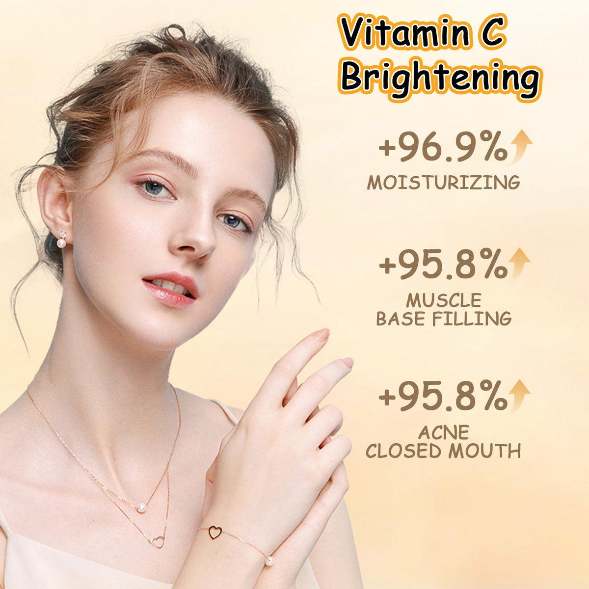 Vitamin C Brightening Cream for Dark Spots & Fine Lines