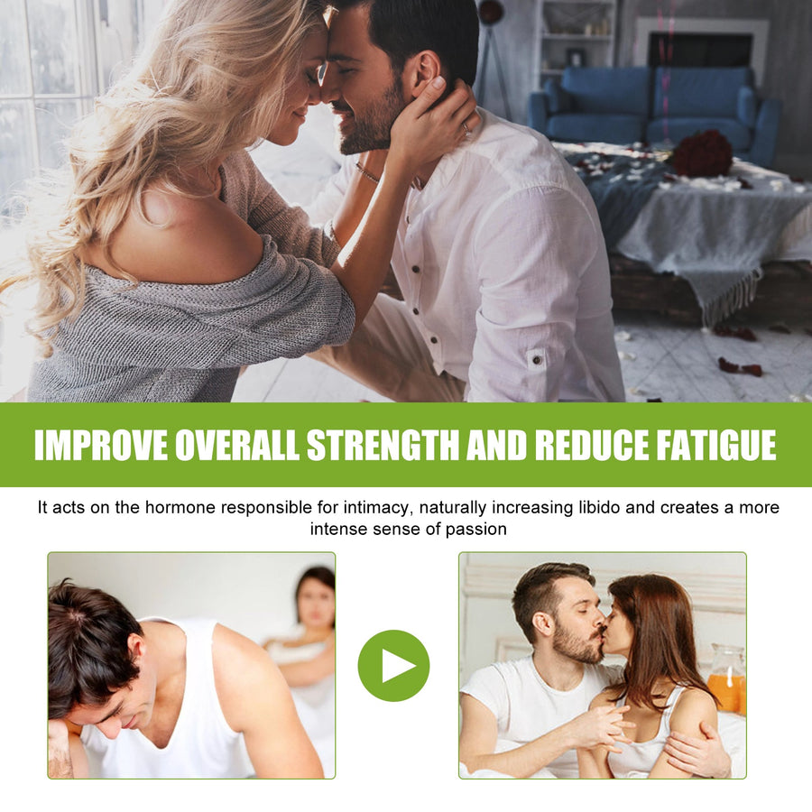 Men's Toning & Energizing Body Oil — Natural Plant Extracts