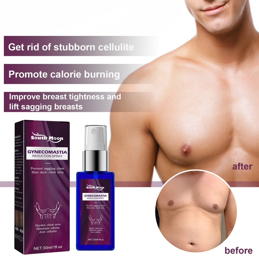 Men’s Chest Firming Spray — Firm and Tighten Sagging Chest
