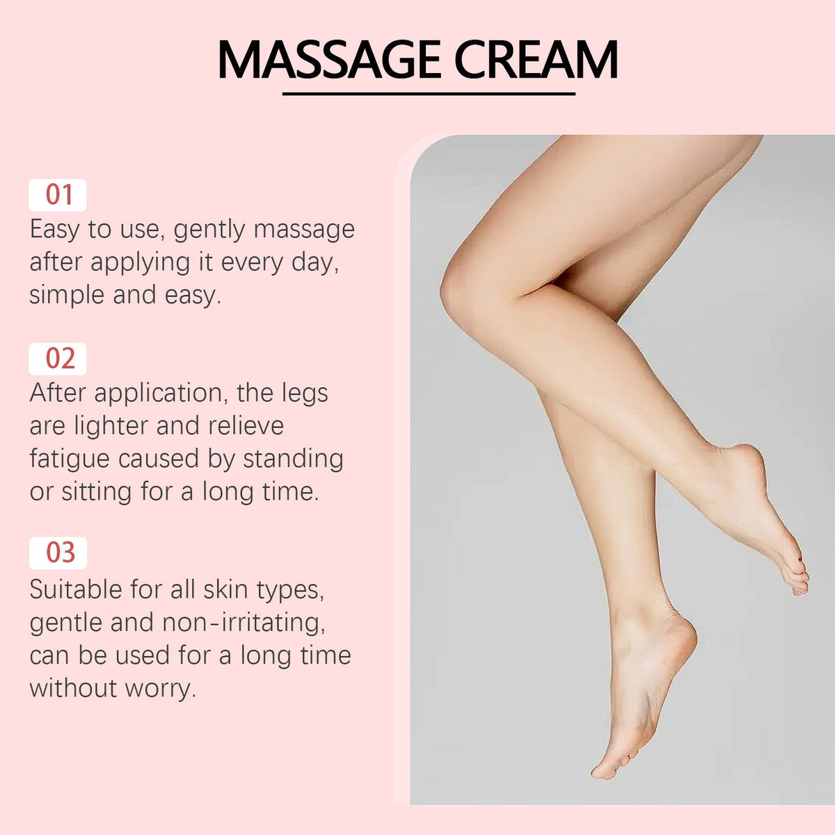 Herbal Leg Cream for Edema Relief & Leg Fatigue