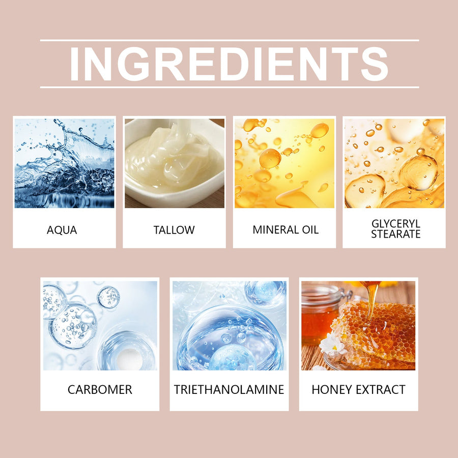 Face & Body Moisturizer with Honey for Dry, Soft Skin