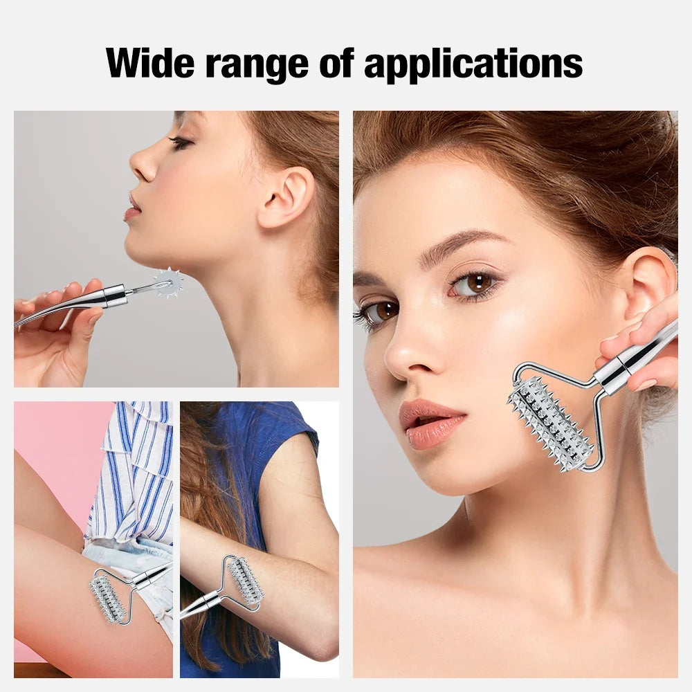 Facial Massage Roller for a Firmer-Looking, Refreshed Face