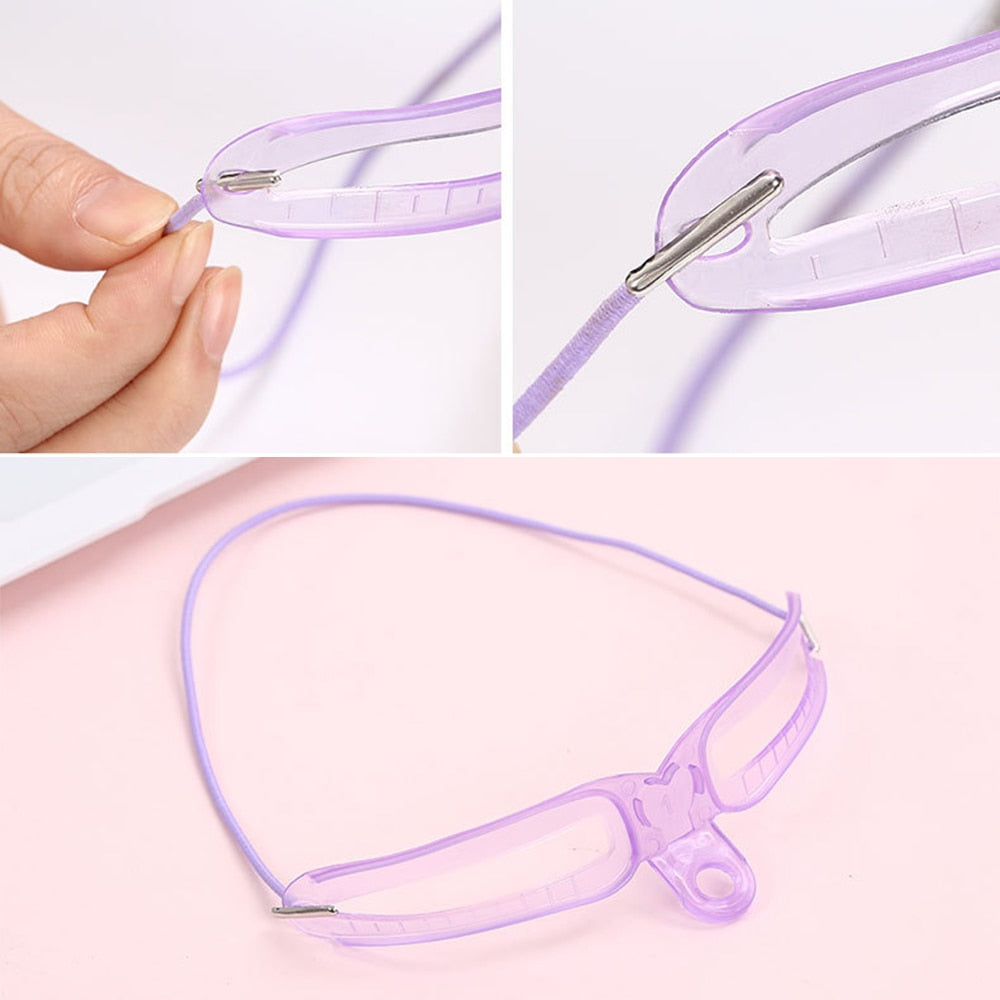 Eyebrow Stencil Tool — 8 Shapes for Symmetrical Brows