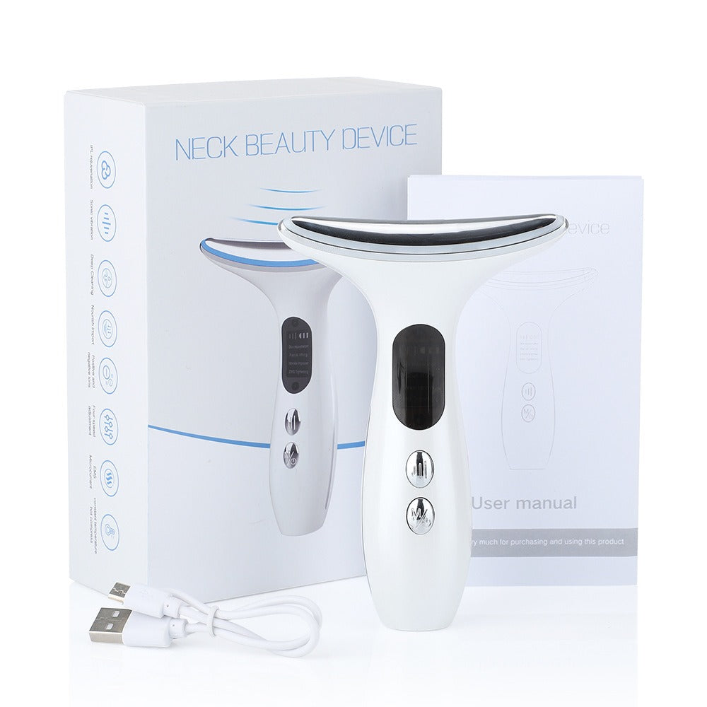 Neck and Face Microcurrent Beauty Device for Firming