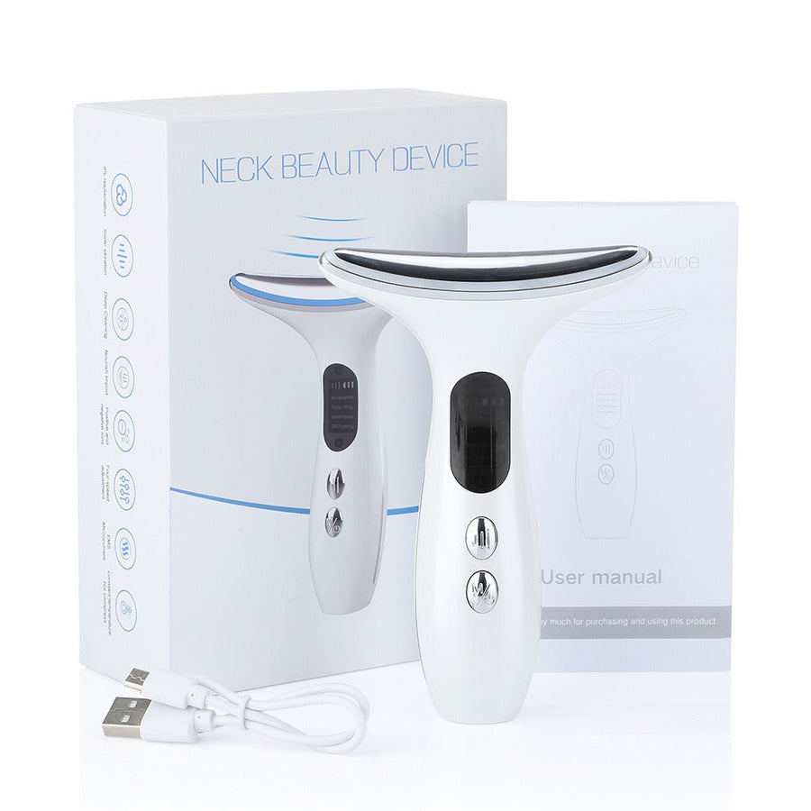 Neck and Face Microcurrent Beauty Device for Firming