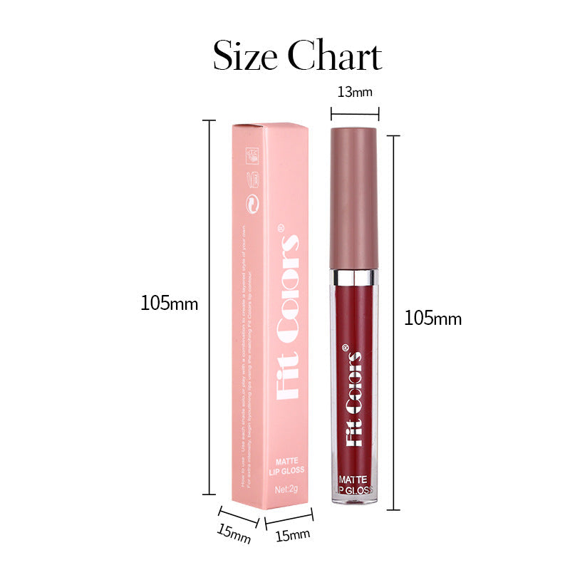 Matte Liquid Lipstick | Velvety Color, 8 Shades