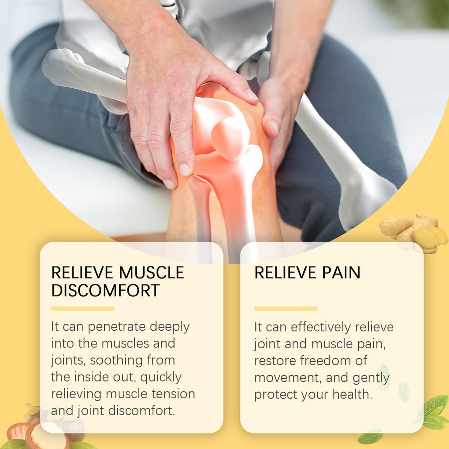 Warming Herbal Joint Pain Relief Cream — Deep Penetrating