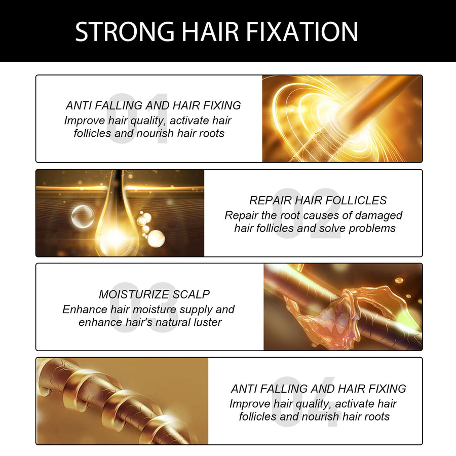 Ginger Hair Oil for Frizz, Knots, Dry Ends & Shine