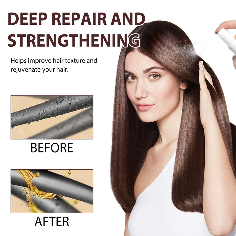Protein Hair Spray for Smoother, Stronger-Looking Hair