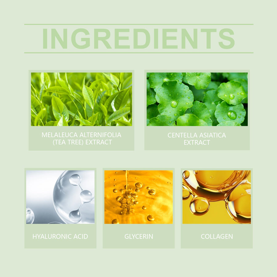 Collagen Tea Tree Mask Set — Firmer, Calmer Skin in 15 Min