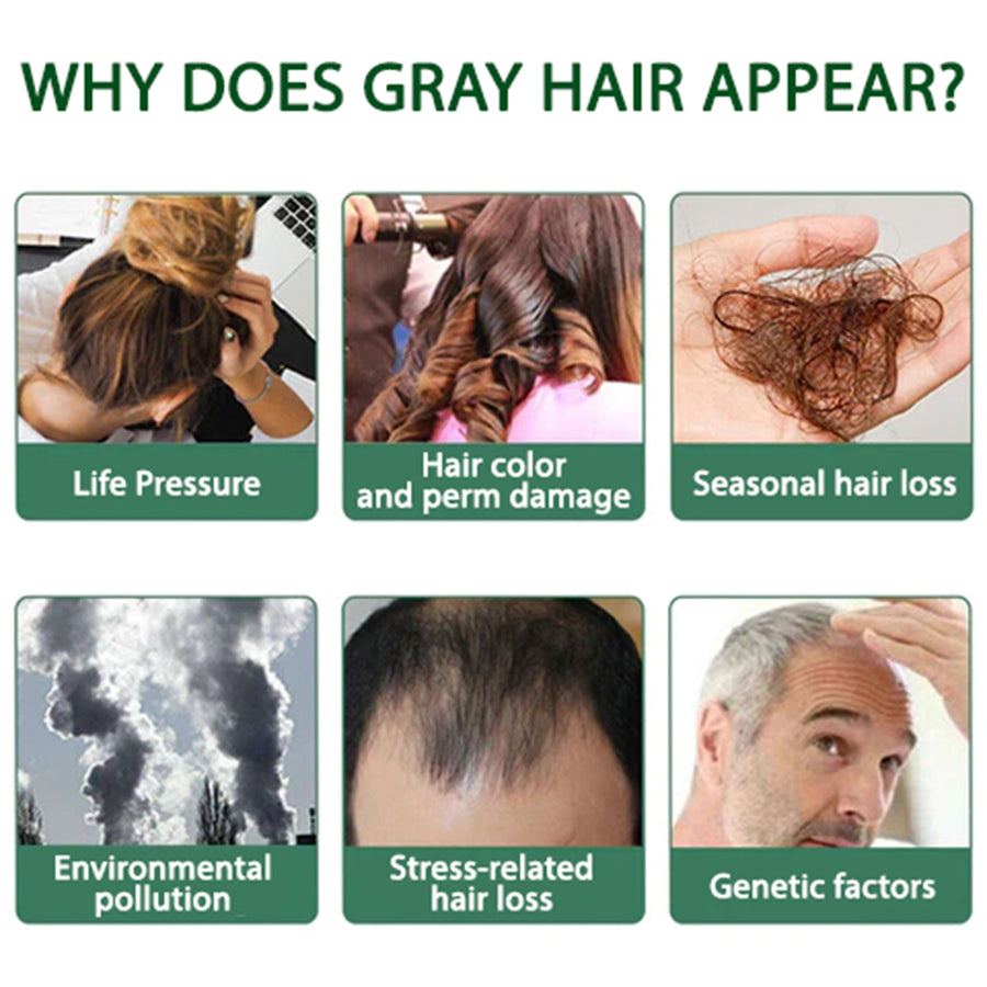 Root Concealing Hair Spray for Instant Gray Coverage