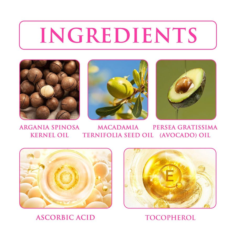 Hair Serum Capsules for Smooth, Shiny, Frizz-Free Hair