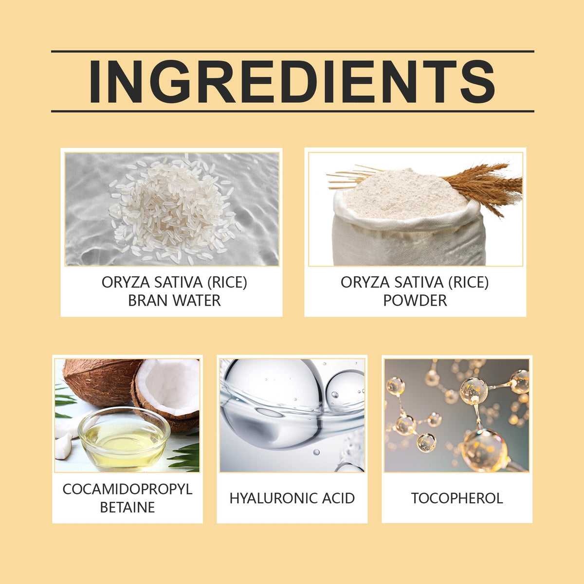 Hoygi Rice Cleanser for Brighter, Hydrated Skin