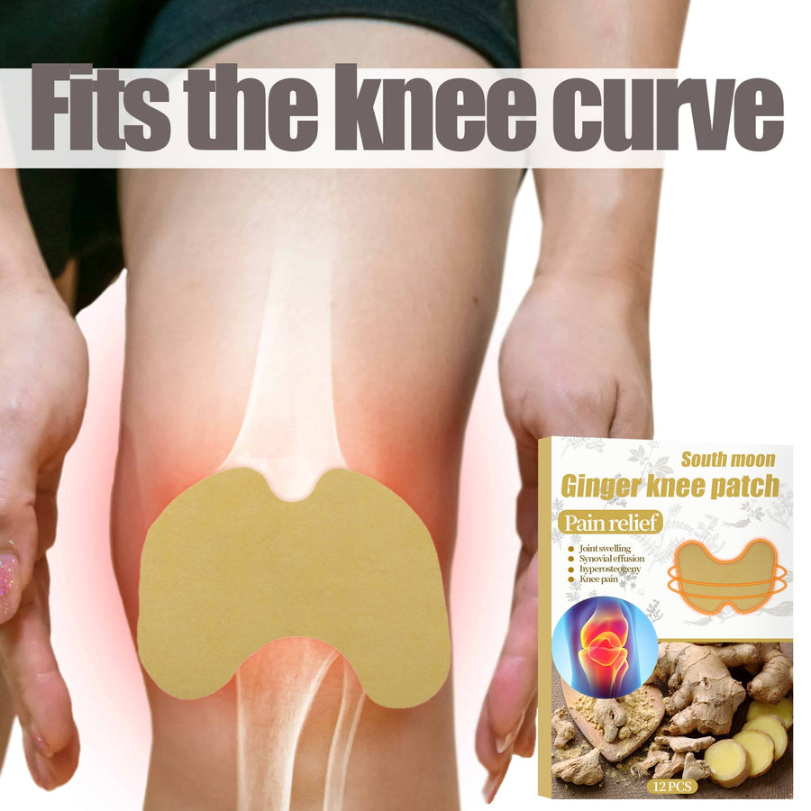 Ginger Knee Patch — Natural Heat Therapy for Pain Relief